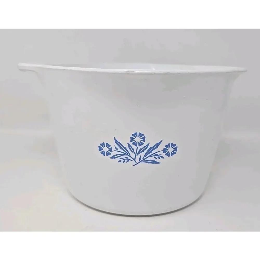 Corning Ware Cornflower Blue‎ Vintage 2 Quart QT 8 Cup Sauce Maker *Note U265